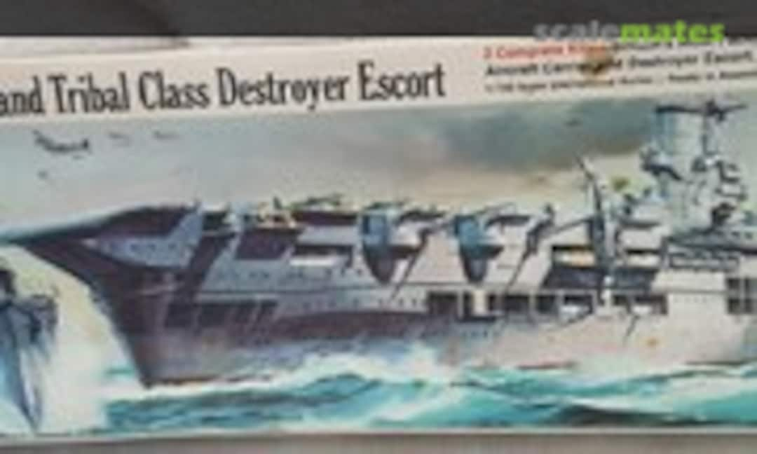 1:720 H.M.S. Ark Royal and Tribal Class Destroyer Escort (Revell (Great Britain) H-483)