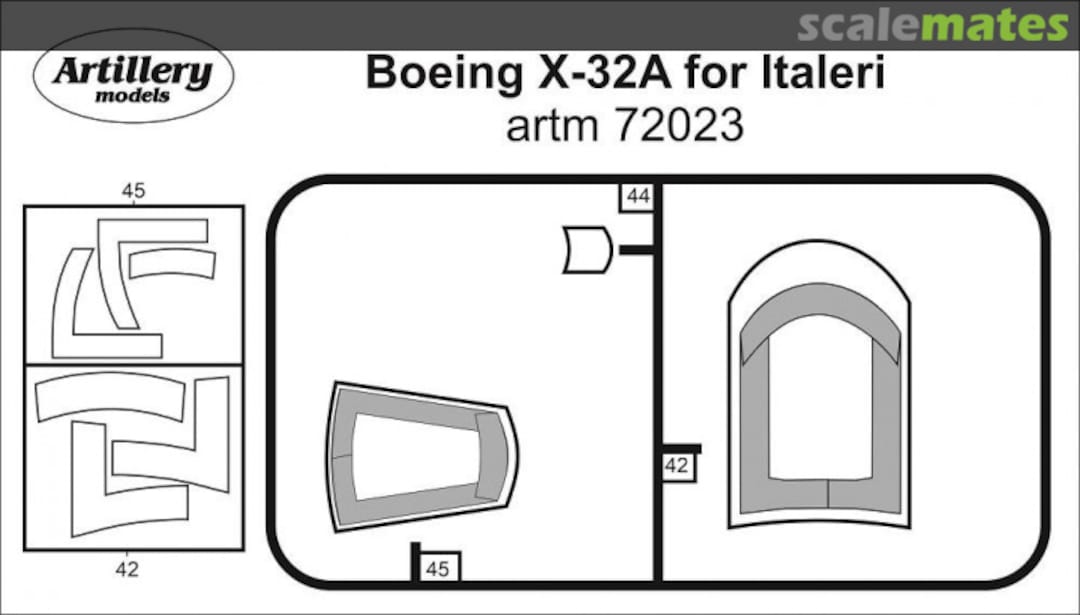 Boxart Boeing X-32A artm72023 Artillery models