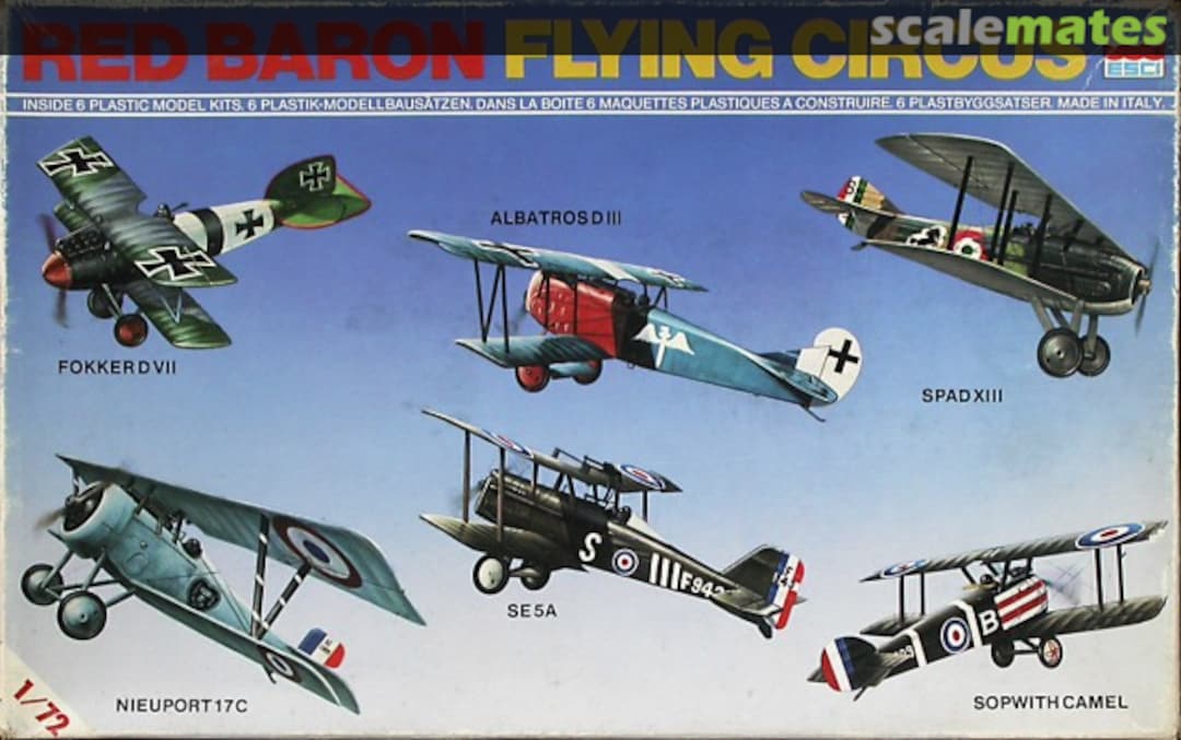 Boxart Red Baron Flying Circus 9025 ESCI