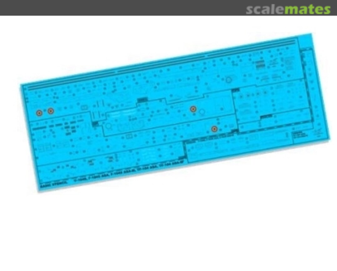 Boxart F-104 Basic stencil DMSC-48145 DM Special Color