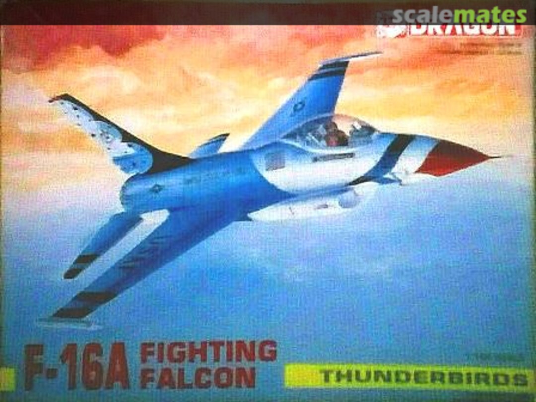 Boxart F-16A Fighting Falcon Thunderbirds 4504 Dragon