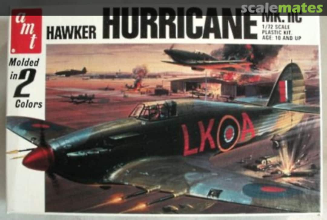 Boxart Hawker Hurricane Mk.IIC 7111 Matchbox/AMT