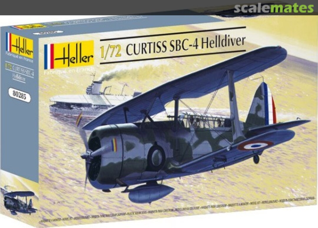 Boxart Curtiss SBC-4 Helldiver 80285 Heller