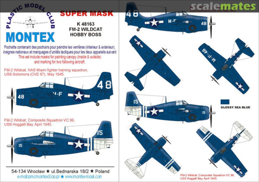 Boxart FM-2 Wildcat K48163 Montex