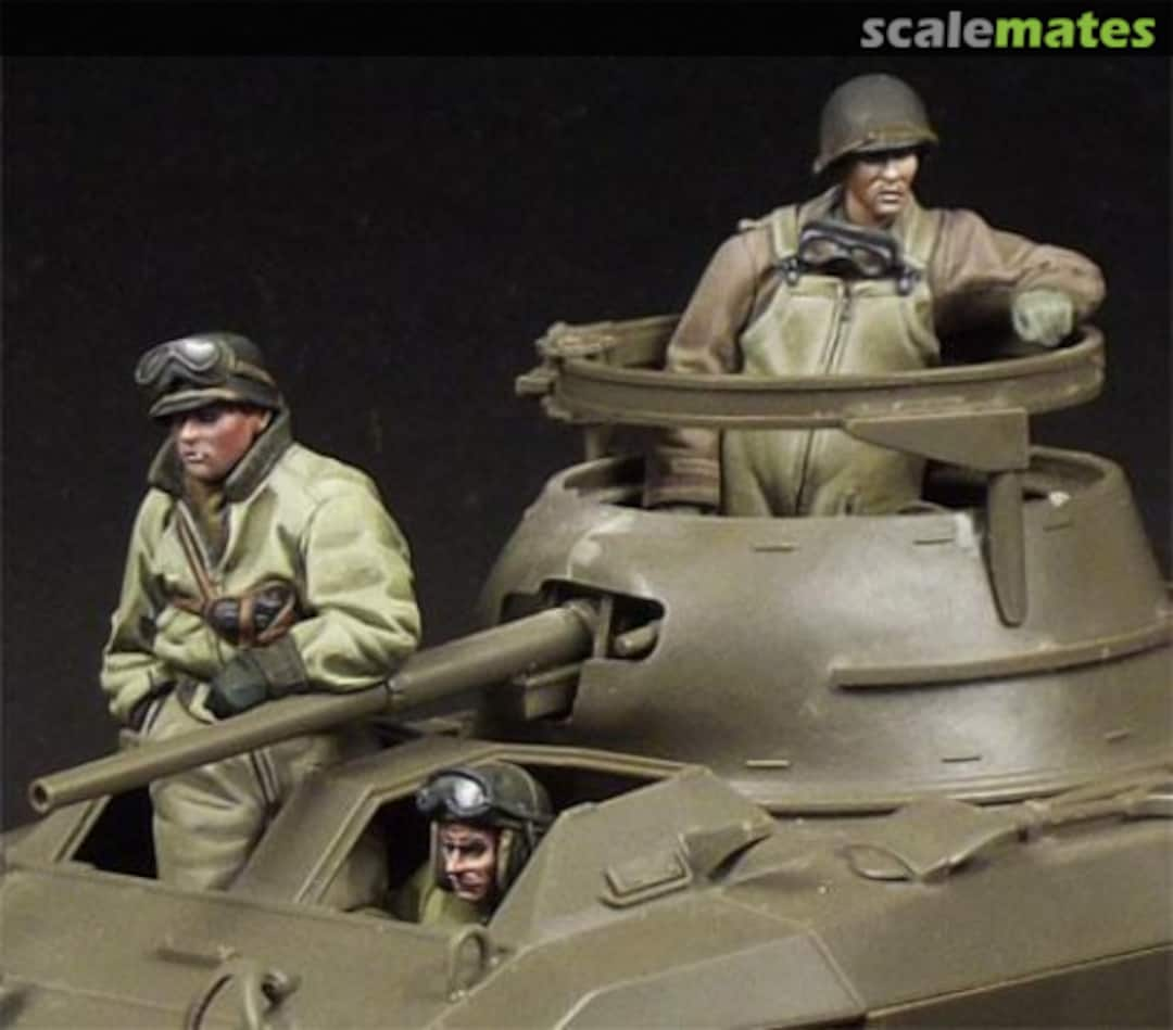 Boxart M8 Greyhound Crew (3 figures) TB-35070 The Bodi