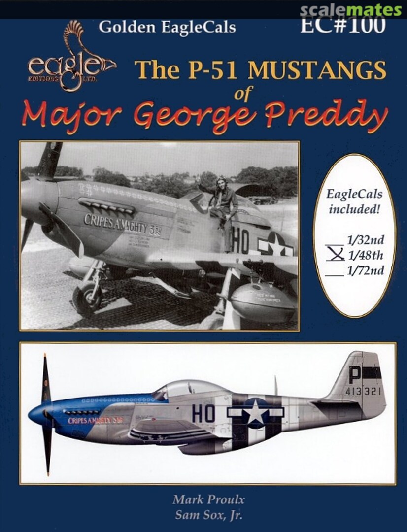 Boxart The P-51 Mustangs of Major George Preddy EagleCals EC48-100 Eagle Editions