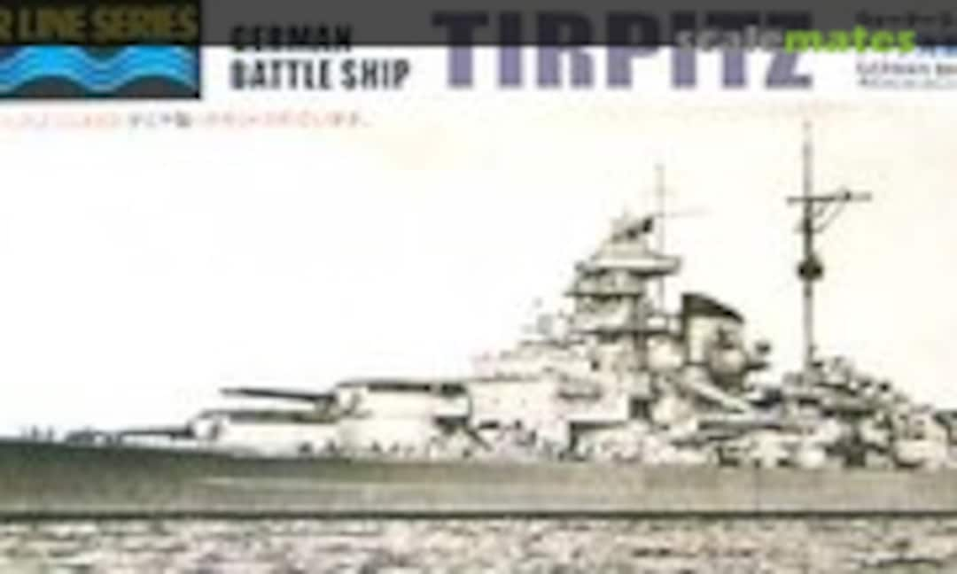 1:700 German Battleship Tirpitz (Aoshima 034248)