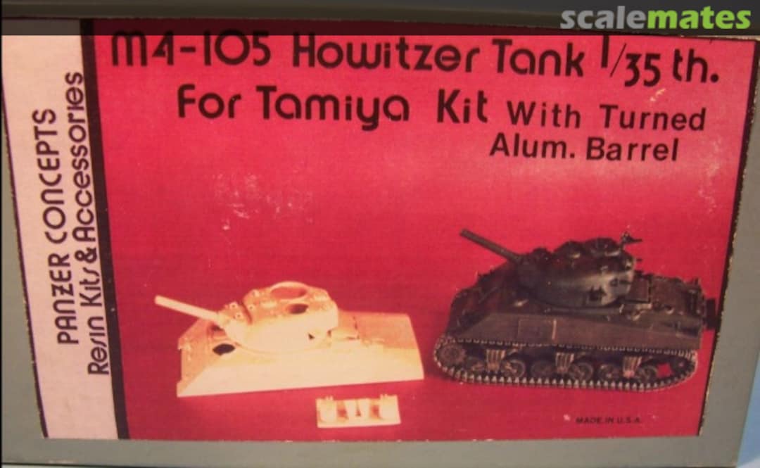 Boxart M4-105 Howitzer 2001 Panzer Concepts