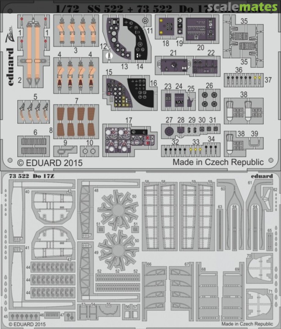 Boxart Do 17Z S.A. 73522 Eduard