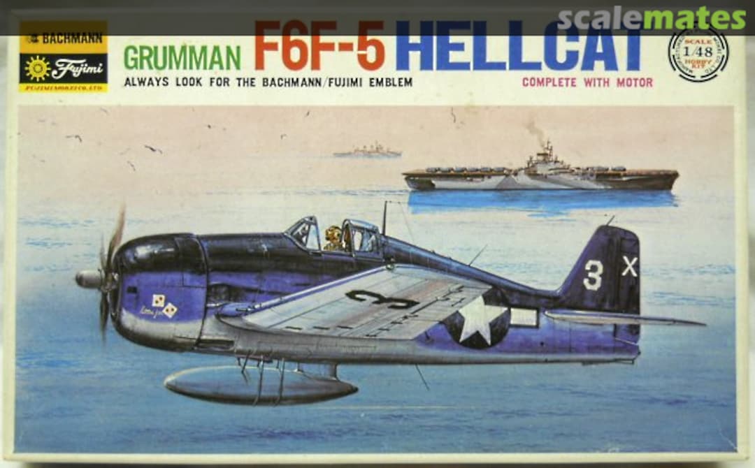 Boxart Grumman F6F-5 Hellcat 0766:300 Bachmann Fujimi