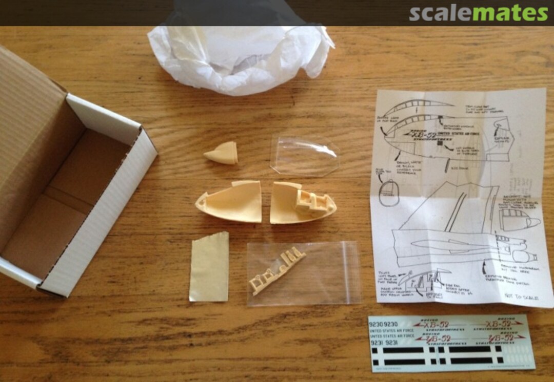 Boxart Boeing XB-52 & YB-52 Stratofortress Conversion ? Lone Star Models