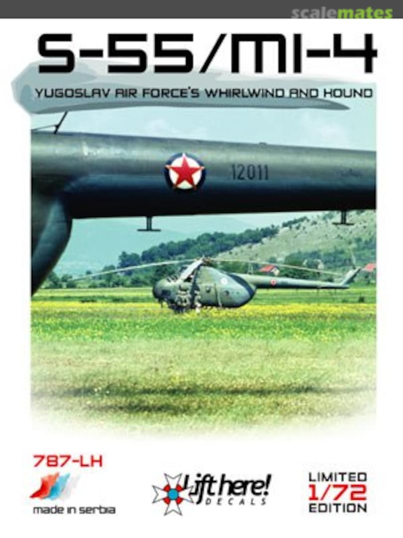 Boxart S-55/Mi-4 787-LH Lift Here Decals