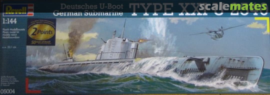 Boxart Deutsches U-Boot German Submarine Type XXI U 2540 05004 Revell