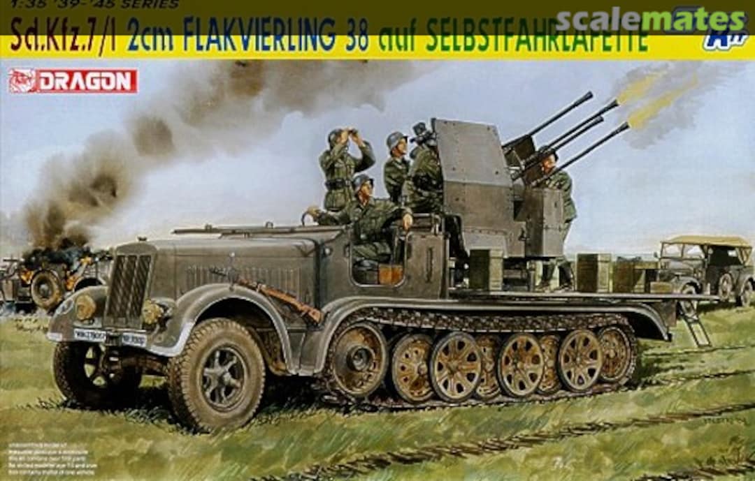 Boxart Sd.Kfz. 7/1 2cm Flakvierling 38 auf Selbstfahrlafette 6525 Dragon