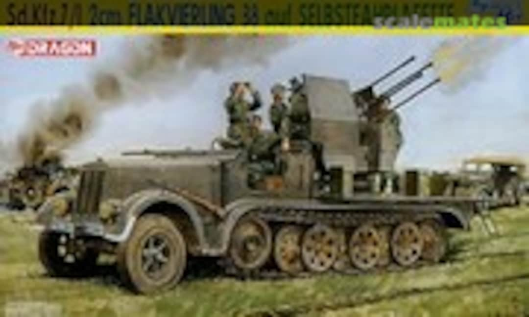 1:35 Sd.Kfz. 7/1 2cm Flakvierling 38 auf Selbstfahrlafette (Dragon 6525)