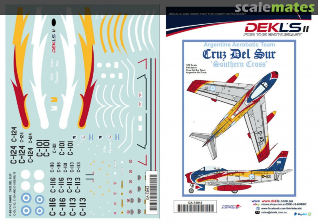 Boxart Cruz del Sur DA72012 DEKL's