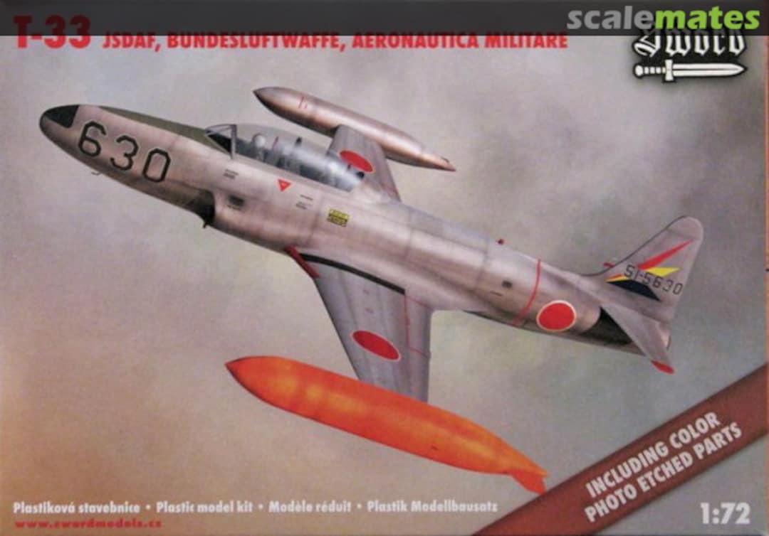 Boxart Lockheed T-33A Shooting Star SW 72028SE Sword