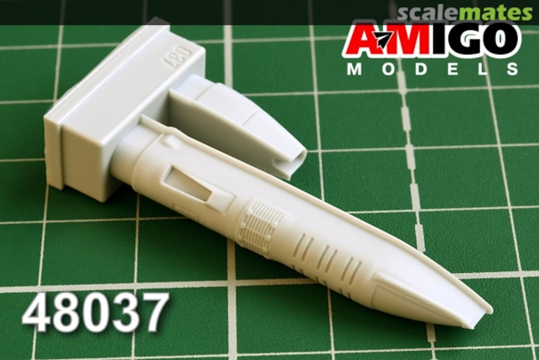 Boxart MiG-31 fuselage gun 48037 Amigo Models