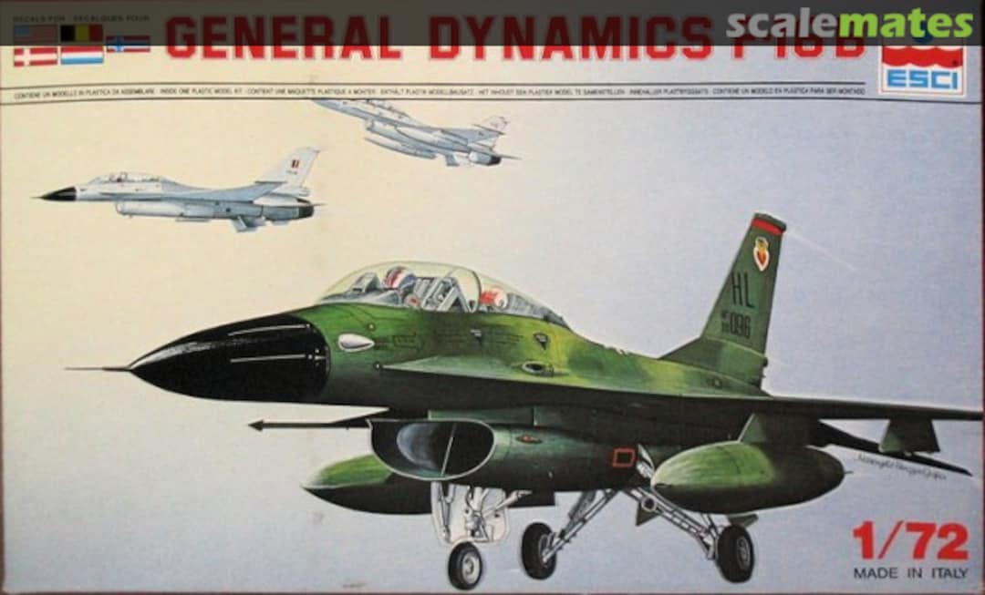 Boxart General Dynamics F-16 B 9028 ESCI