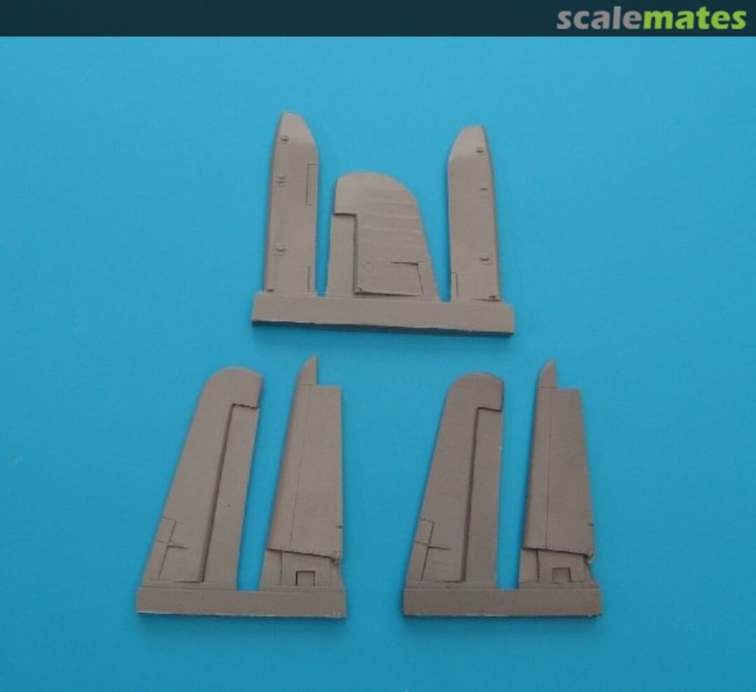 Boxart F4U-1 Corsair control surfaces 4253 Aires