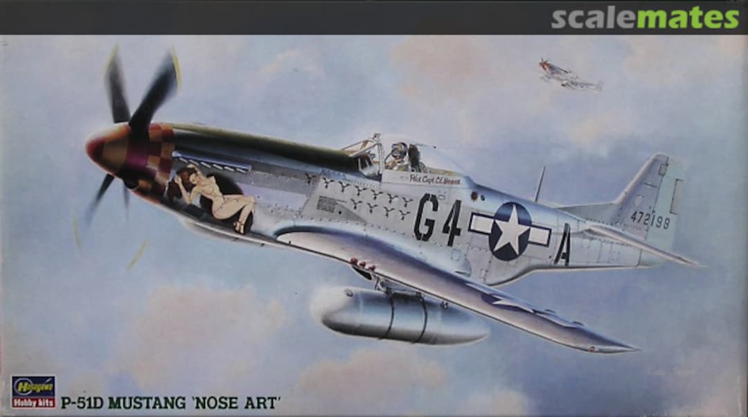 Boxart P-51D Mustang `Nose Art´ 51565 Hasegawa