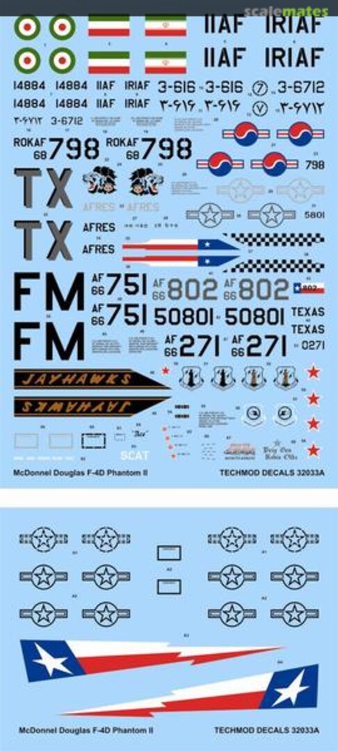 Boxart F-4D Phantom II 32033A Techmod