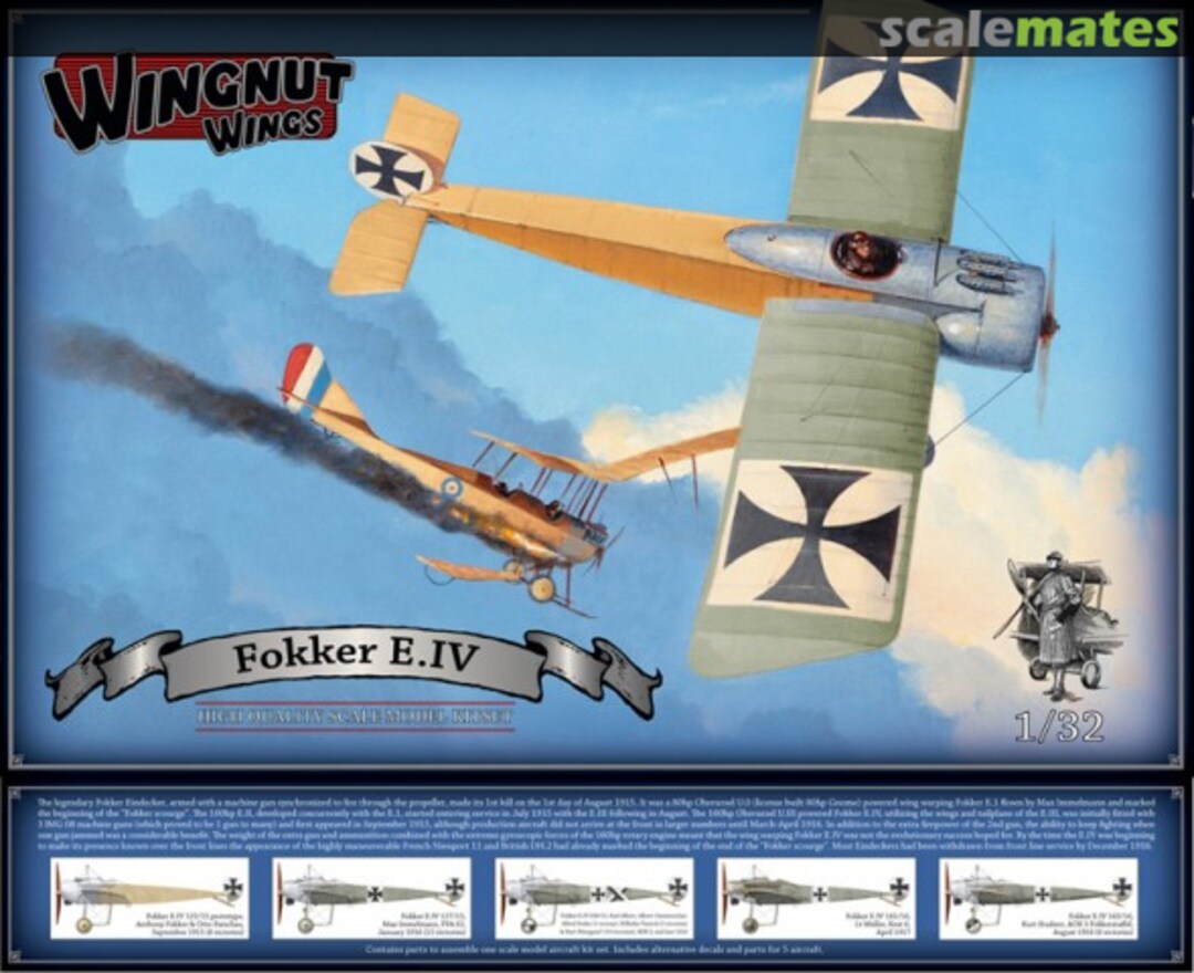 Boxart Fokker E.IV 32029 Wingnut Wings