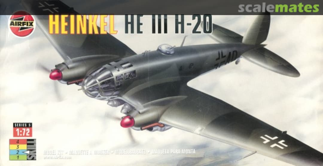 Boxart Heinkel He 111 H-20 05021 Airfix