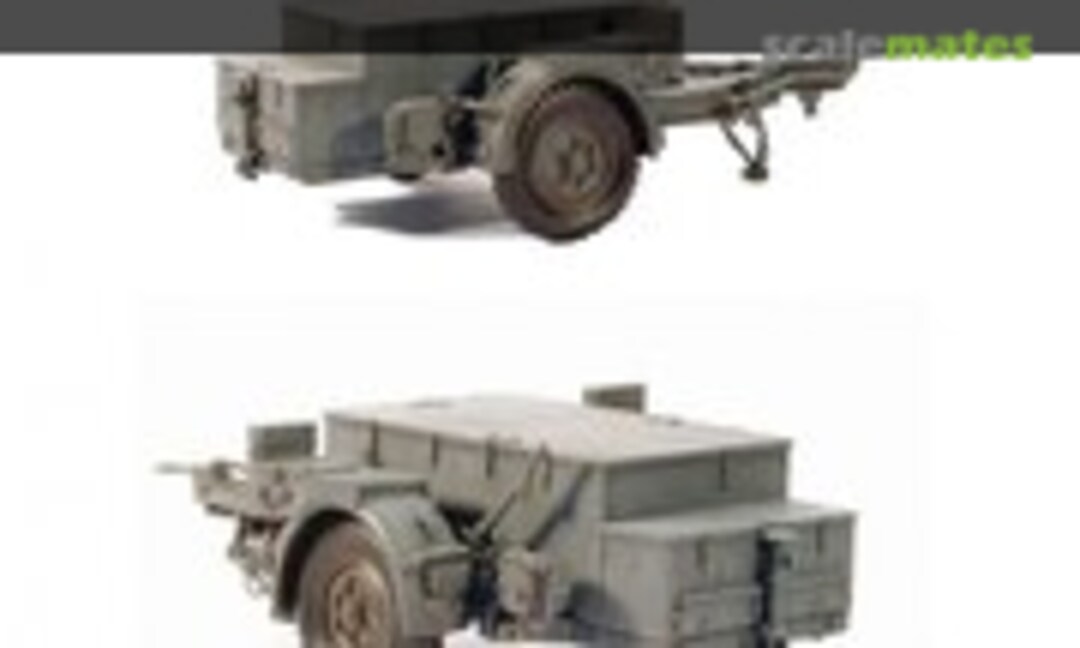 1:35 Sd.Anh. 52 37mm ammunition box trailer (1936/45) (DES Kit 35101)