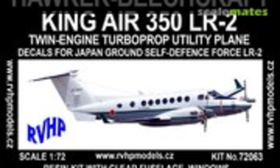 1:72 Hawker Beechcraft King Air 350 LR-2 (JGSDF) (RVHP 72063)