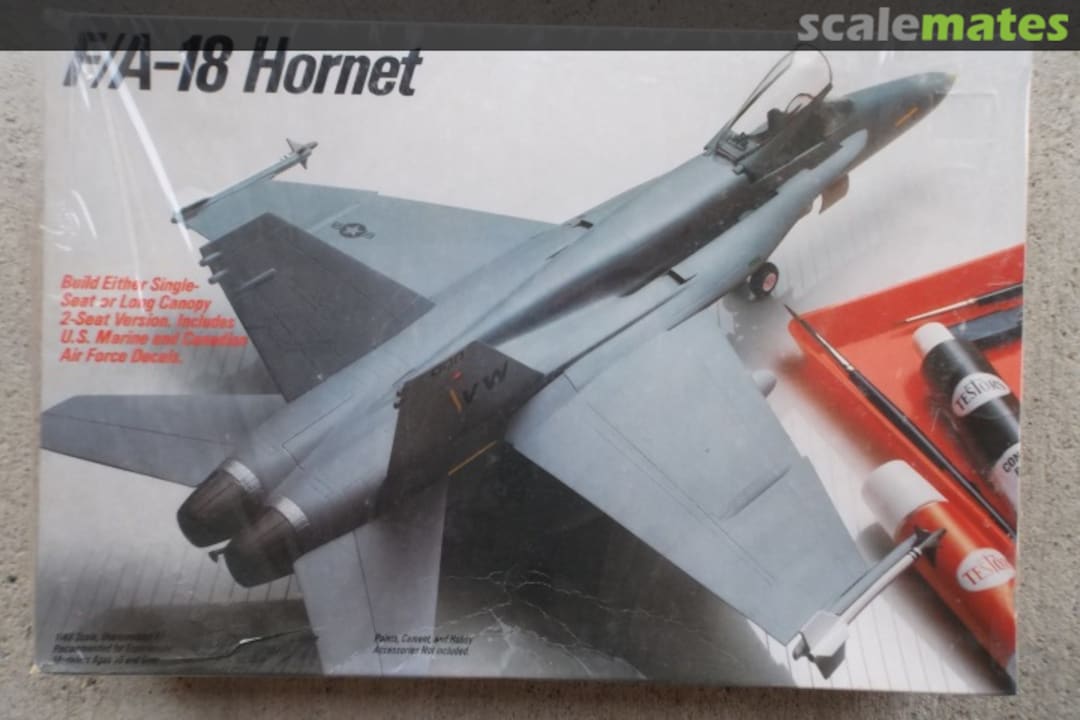 Boxart F/A-18 Hornet 593 Testors