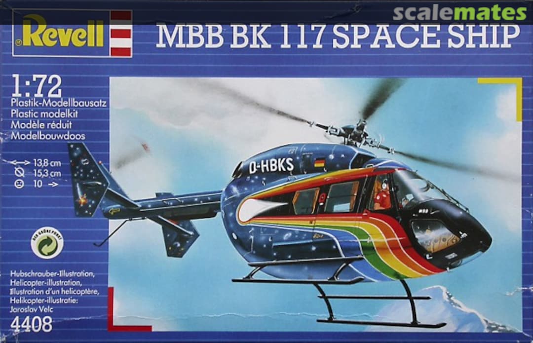 Boxart MBB BK 117 Space Ship 4408 Revell