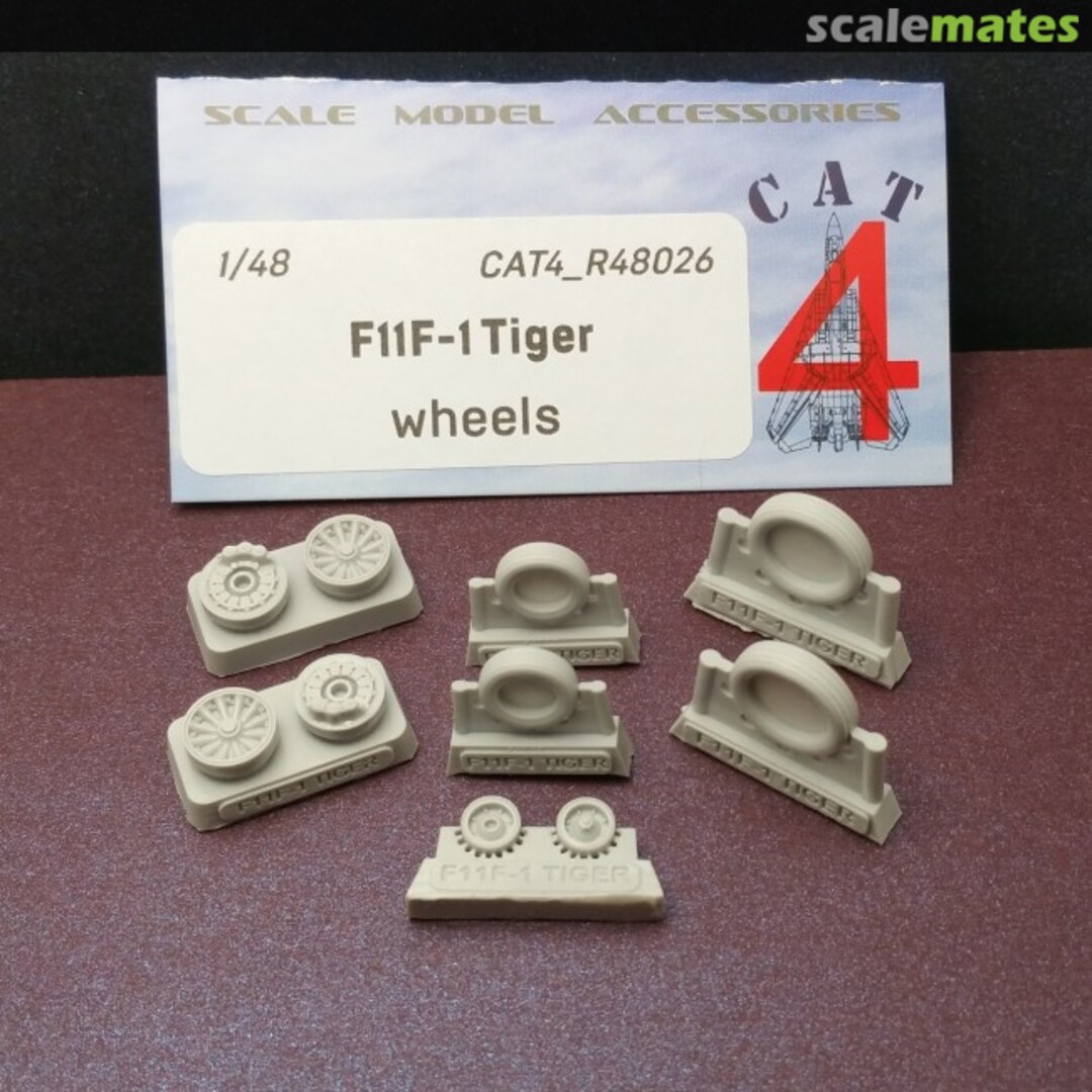 Boxart F11F-1 Tiger - Wheels CAT4_R48026 CAT4