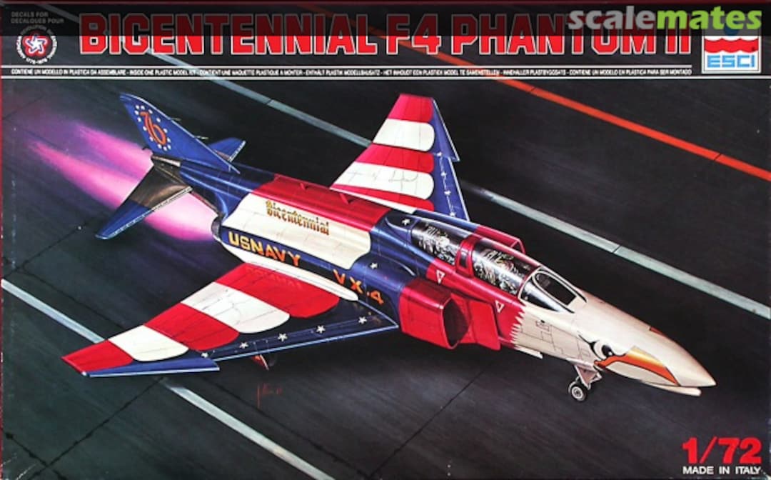 Boxart Bicentennial F4 Phantom II 9033 ESCI