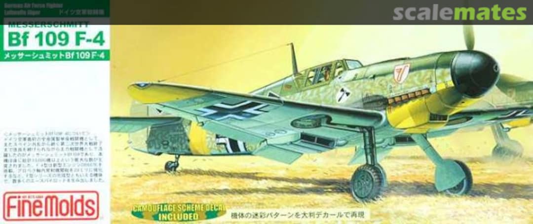 Boxart Messerschmitt Bf 109 F-4 FL2 Fine Molds