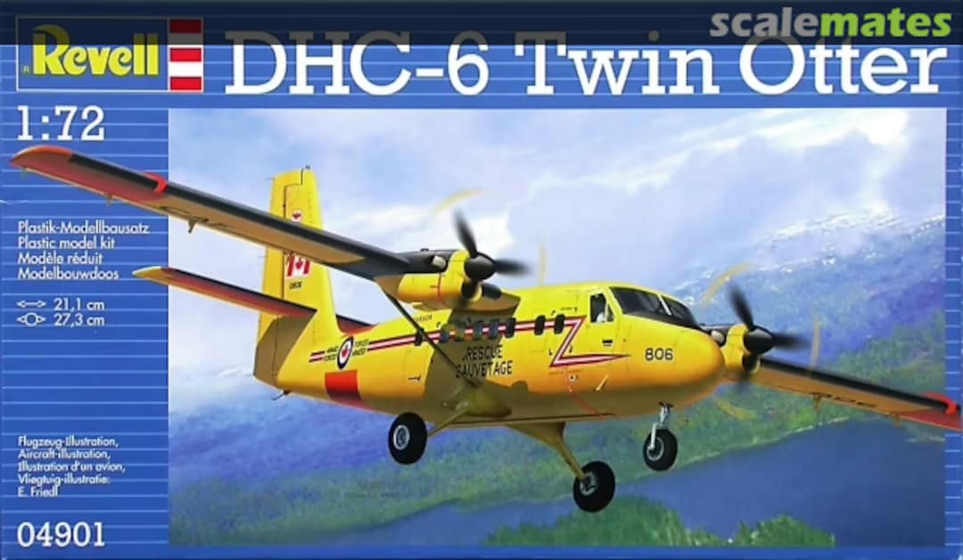 Boxart DHC-6 Twin Otter 04901 Revell