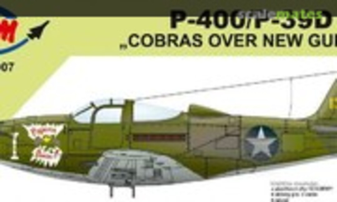 1:72 P-400/P-39D &quot;Cobras over New Guinea&quot; (MPM Production MPM72007)