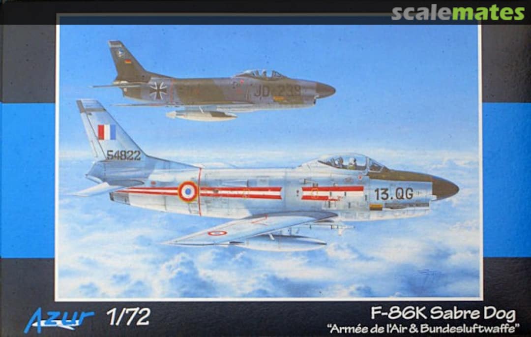 Boxart F-86K Sabre Dog A092 Azur