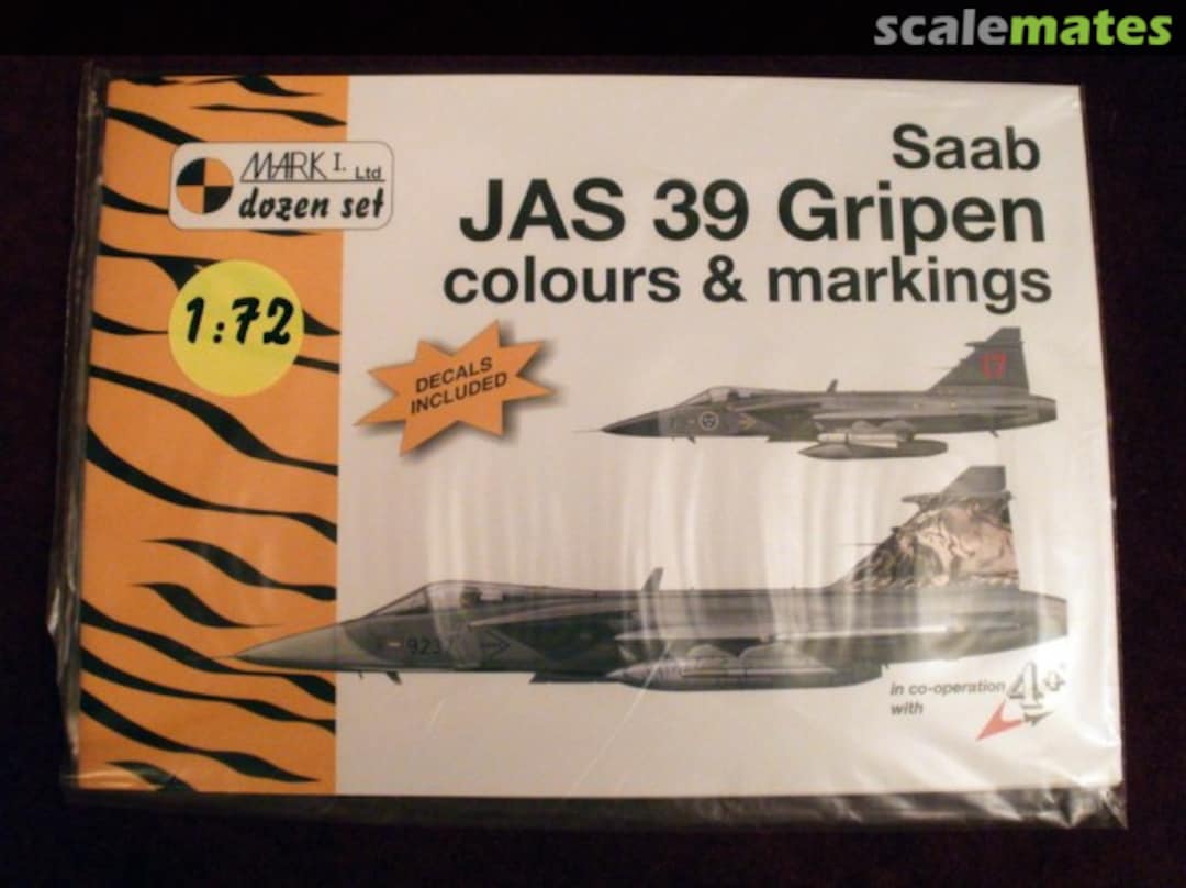 Boxart SAAB JAS 39 Gripen MKD72012 Mark I