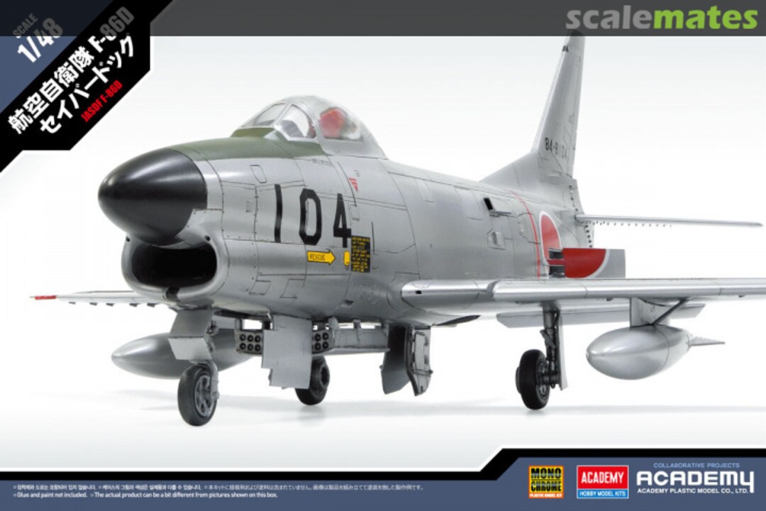 Boxart F-86D Sabre Dog MCT501 Academy