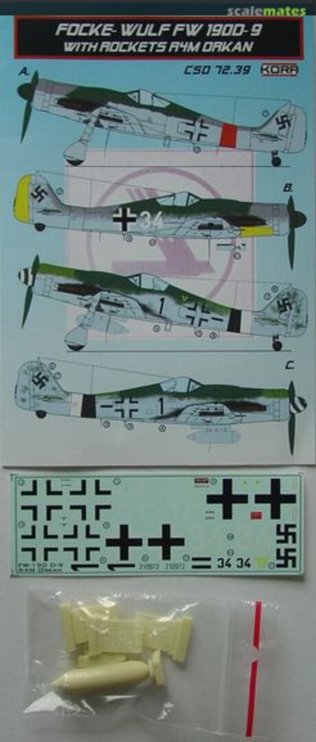 Boxart Focke-Wulf Fw 190D-9 CSD7239 Kora Models