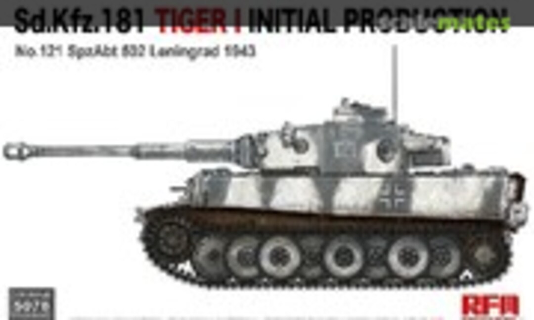 1:35 Sd.Kfz.181 Tiger I Initial Production (Rye Field Model RM-5078)