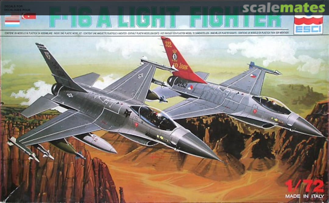 Boxart F-16A Light Fighter 9041 ESCI