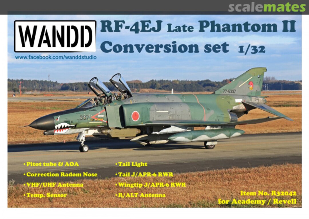 Boxart RF-4EJ Late Phantom II Conversion Set R32042 WandD Studio