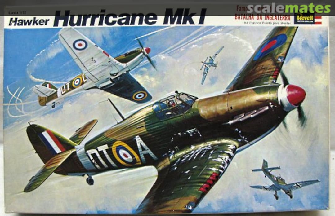 Boxart Hawker Hurricane MkI H-217 Revell/Kikoler