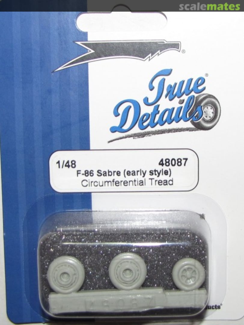 Boxart F-86 Sabre early style Wheels 48087 True Details