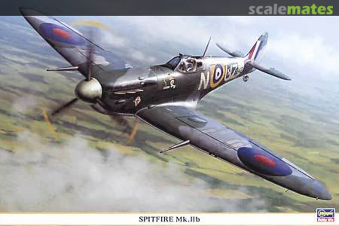 Boxart Spitfire Mk.IIb 08164 Hasegawa