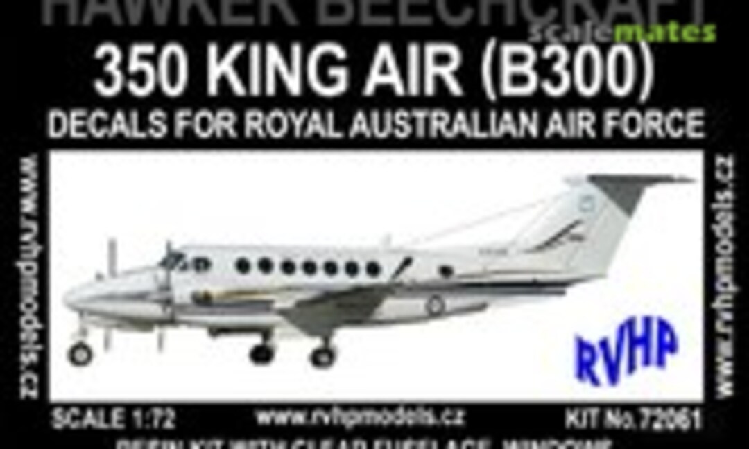 1:72 Hawker Beechcraft 350 King Air (B300) Royal Australian Force (RVHP 72061)