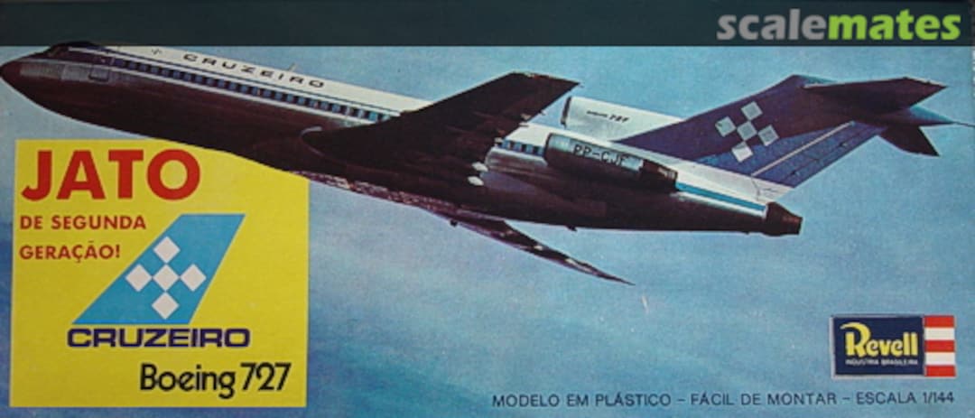 Boxart Cruzeiro Boeing 727 H-240 Revell/Kikoler