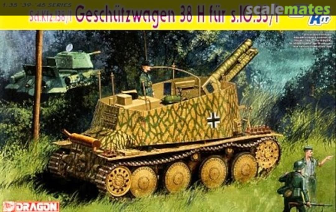 Boxart Geschützwagen 38 H für s.IG.33/1 6470 Dragon